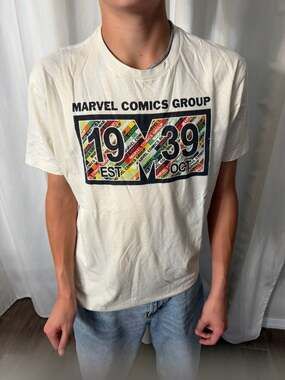 Marvel Comics Group Est 1939 Graphic T-Shirt White